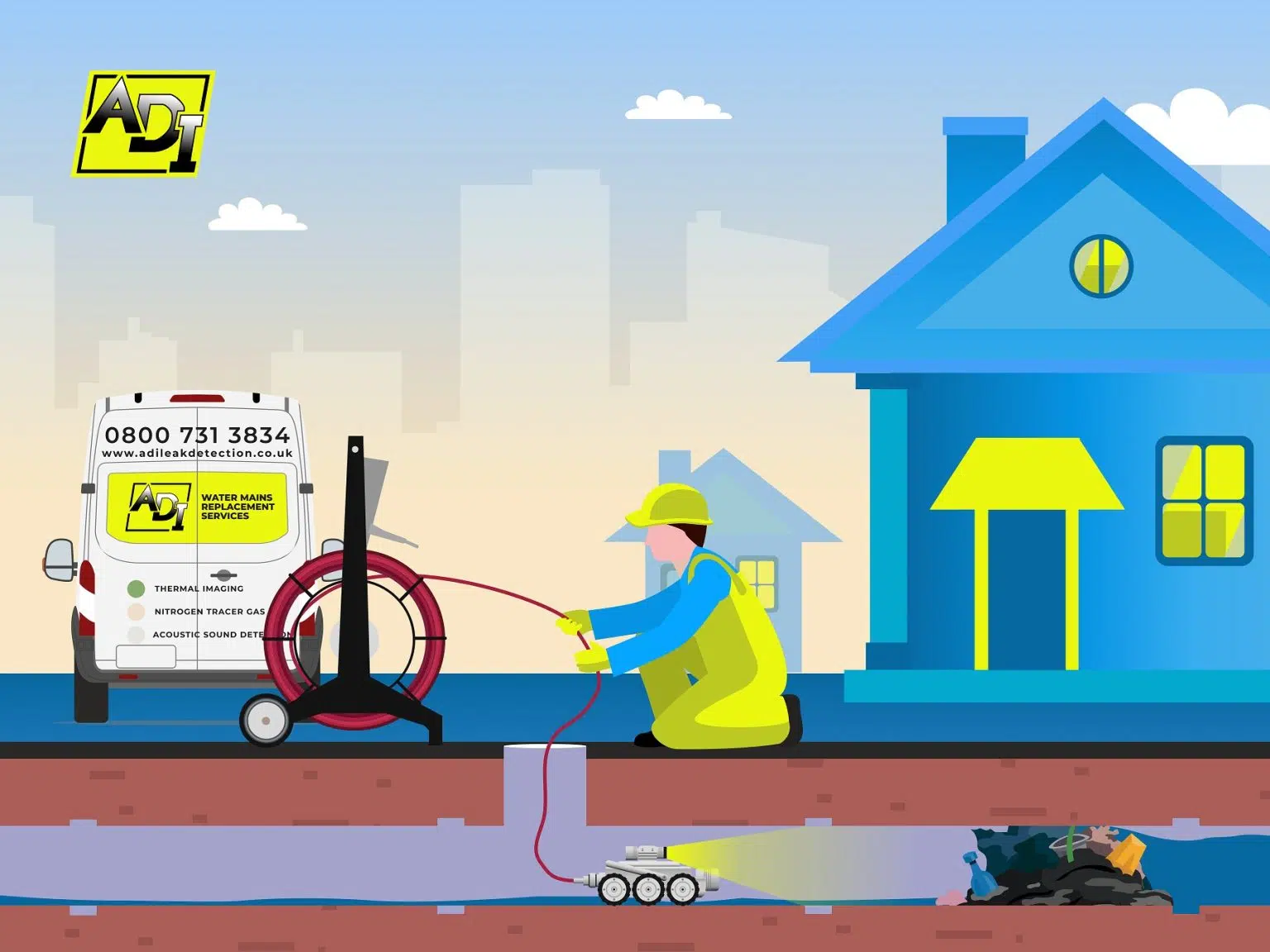 Drainage CCTV Surveys & Investigations Hayes